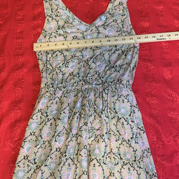 Lucky Brand Floral, Sleeveless Lined Maxi Dress with Pockets, Size XS - Picture 5 of 6